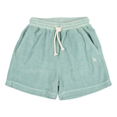 Búho - Sponge Bermuda Shorts | Green Water