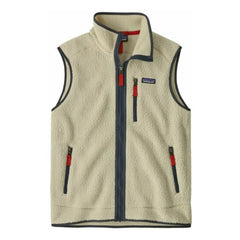 Patagonia - Retro Fleece Sleeveless Vest Made from Recycled Fibers | Natural