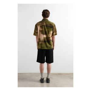 Edmmond Studios - Wild Run Short Sleeve Shirt | Forest Green