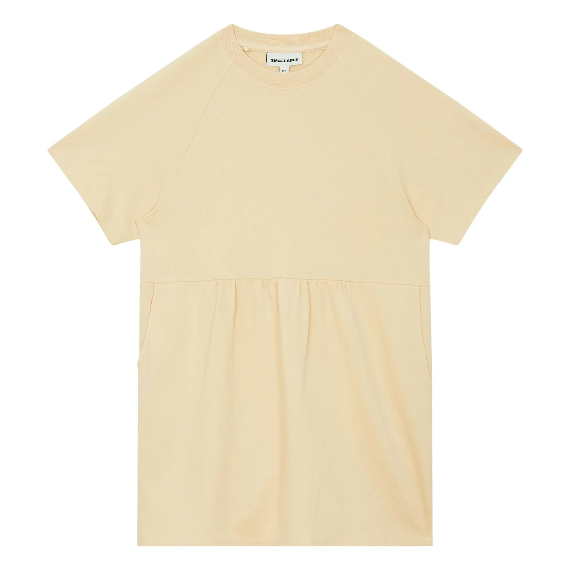 Smallable Kid - Sweat dress Mina Organic cotton | Pale yellow
