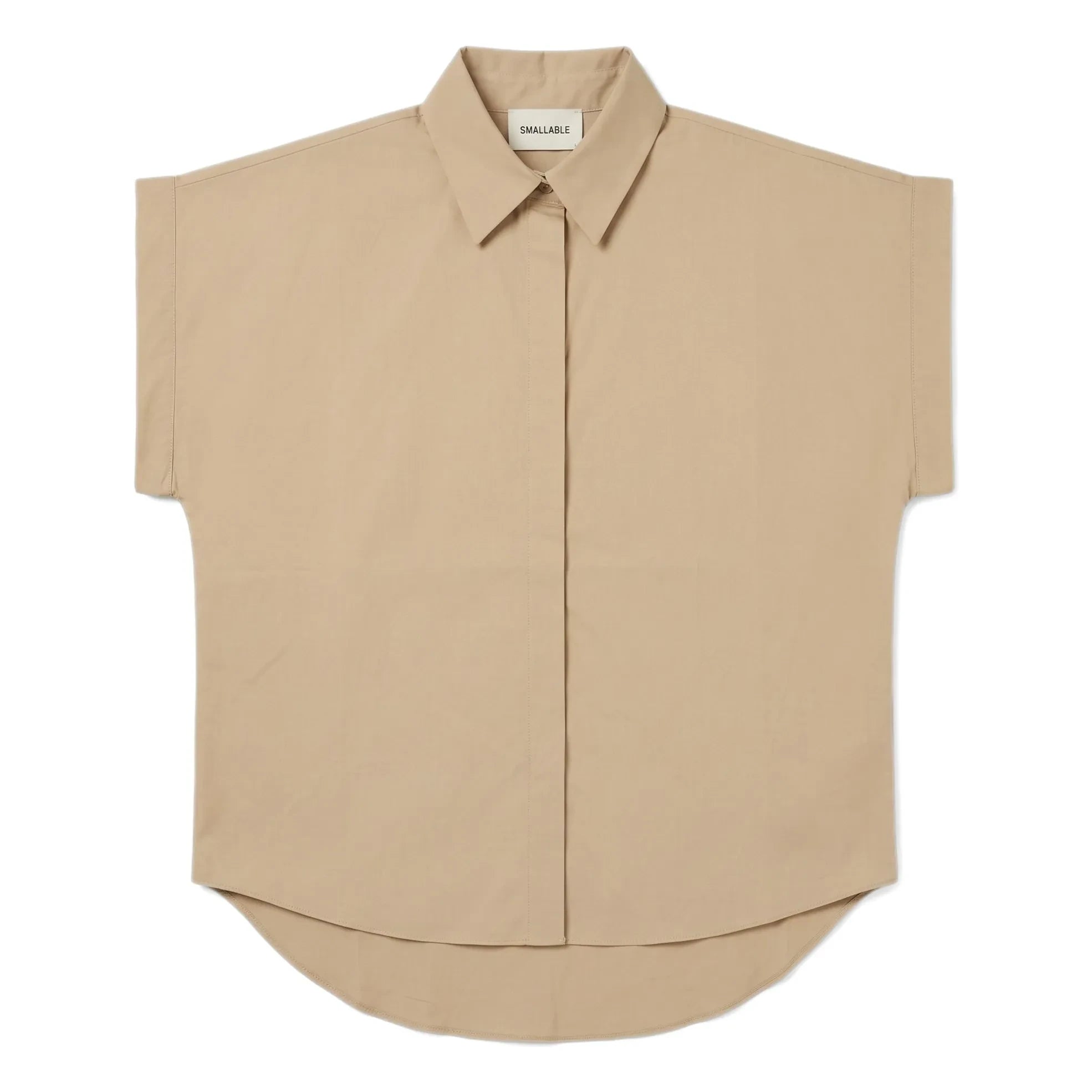Smallable Woman - Crop Bella Shirt | Frosted Brown