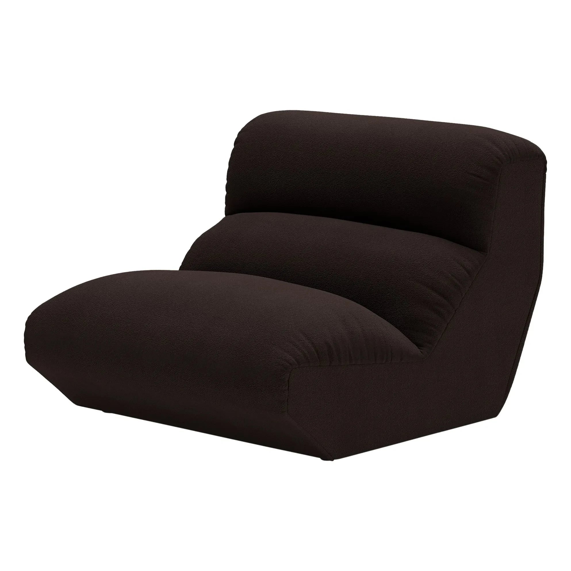 & Tradition - Hi Lo AV54 Fireplace Chair | Dark Brown