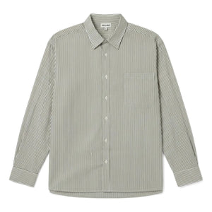 Smallable Man - Zola Striped Shirt | Forest Green