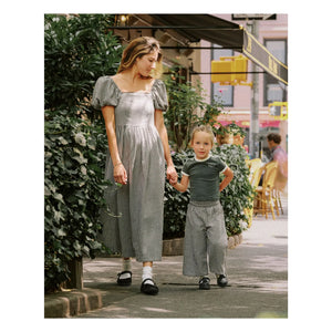 Rylee + Cru - Checkered Pants | Black