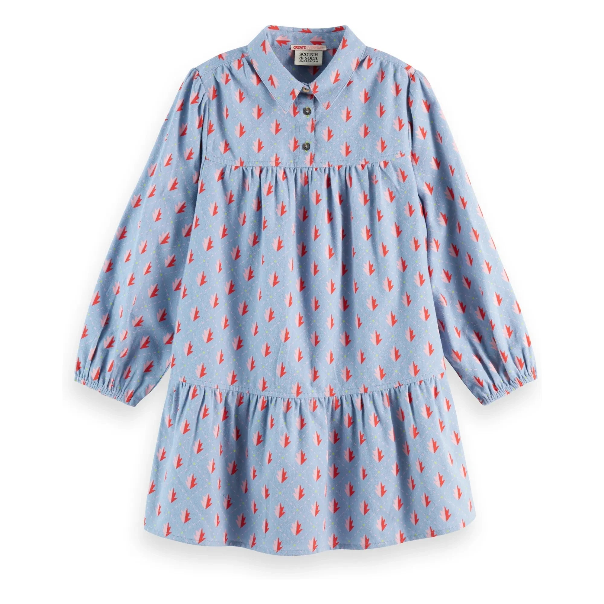 Scotch & Soda - Blue Flannel Dress