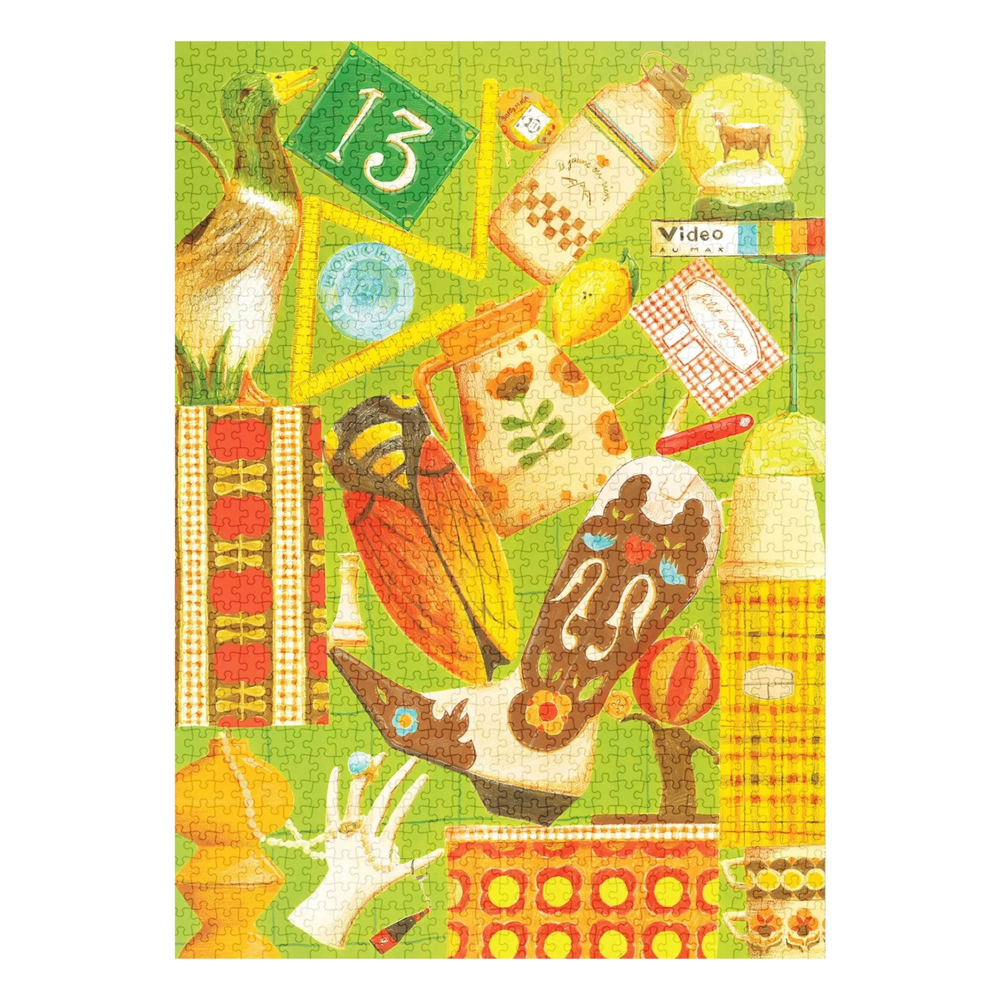 Jour Férié - Flea Market Jigsaw Puzzle - 1000 Pieces