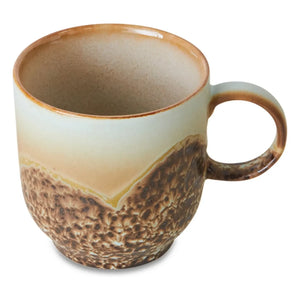 HKliving - Stone Ceramic Coffee Cup | Brown
