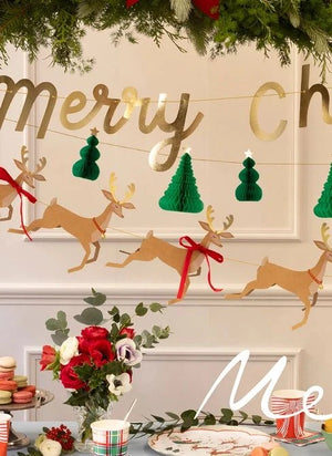 Meri Meri - Christmas Tree Plates - Set of 8
