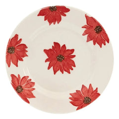 Anna + Nina - Fiorita Flower Plate | Red