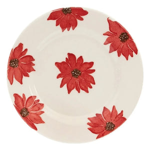 Anna + Nina - Fiorita Flower Plate | Red