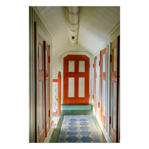Layered - Röllakan Ruth Wool Corridor Rug | Blue