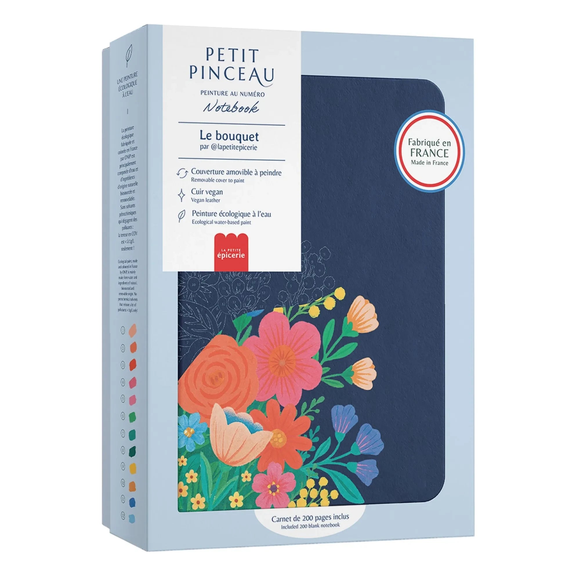 La Petite Épicerie - Paintable Notebook - Bouquet