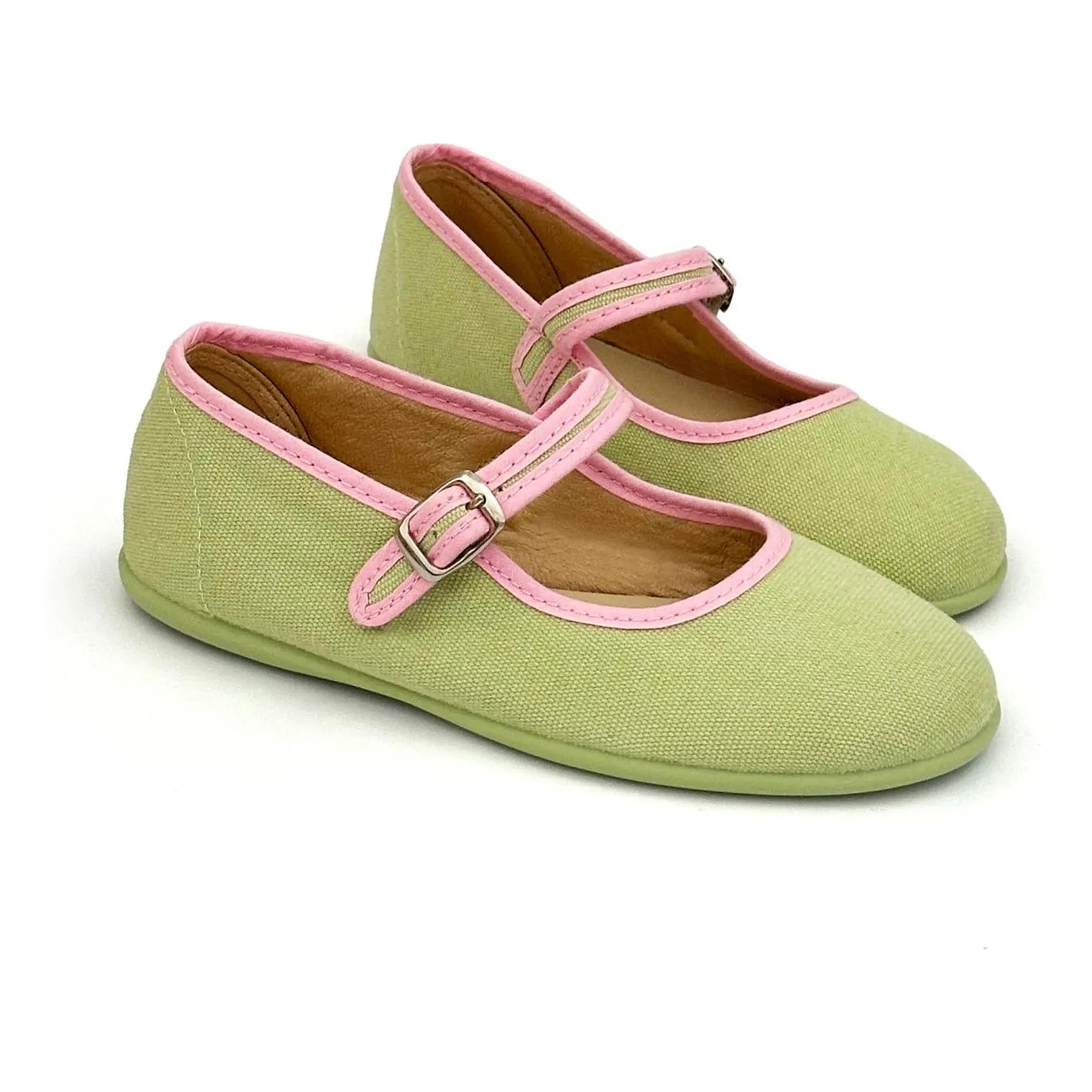 Hermosilla - Hello Simone x Hermosilla collaboration - Ballerinas | Pistachio Green