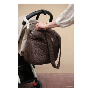 Nobodinoz - Hyde Park Baby Changing Bag | Leopard
