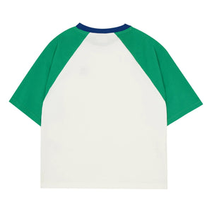The Campamento - Oversize Colour Blocked T-Shirt | Ecru
