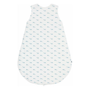 Petit Bateau - Whale Sleep Suit | White