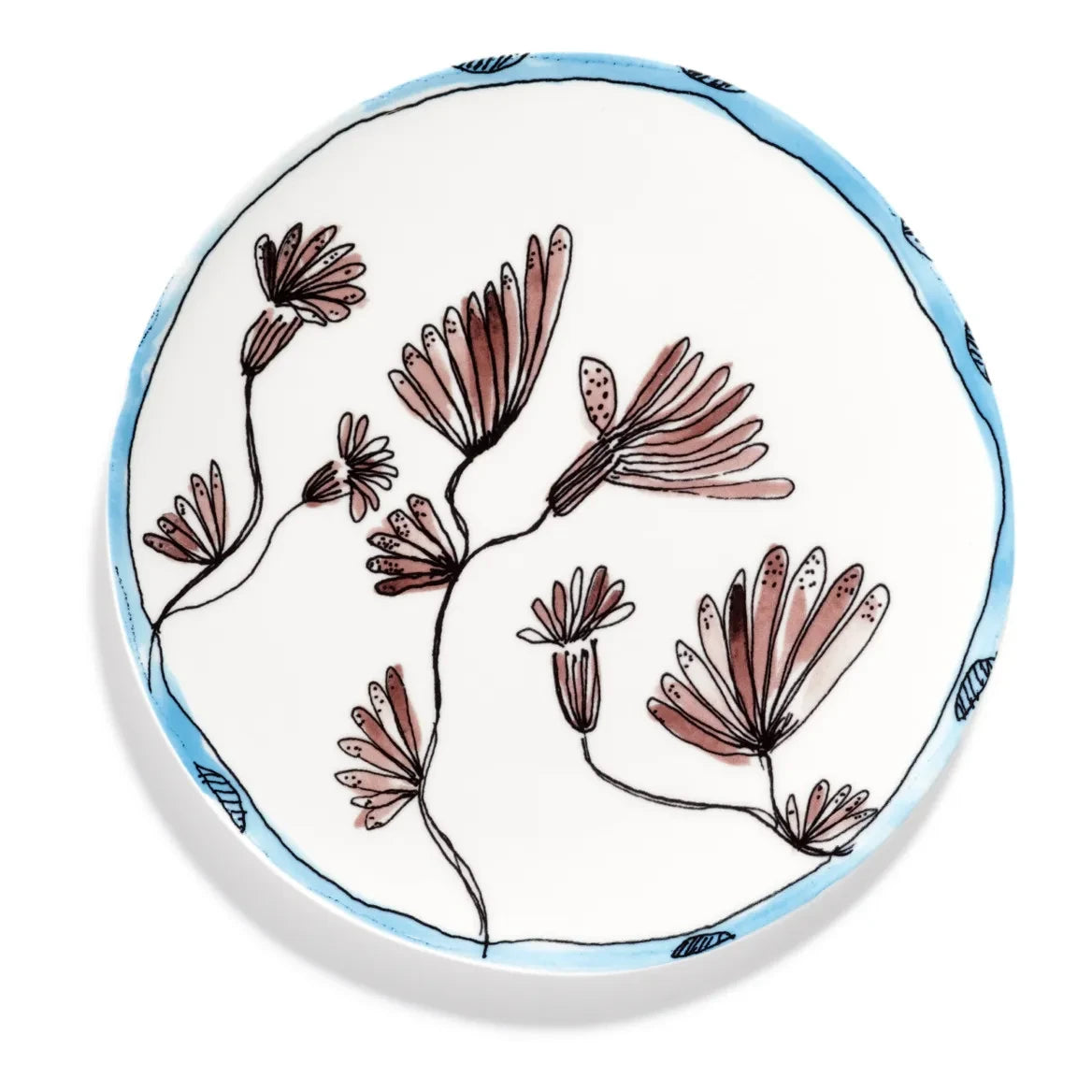 Serax - Camelia Tabaklar, Serax for Marni - 2'li Set | Aubergine