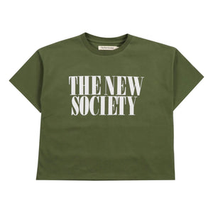 The New Society - Mica T-Shirt | Dark Green