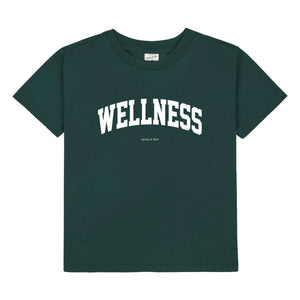 Sporty & Rich - Wellness Ivy T-Shirt Recycled Cotton | Dark Green
