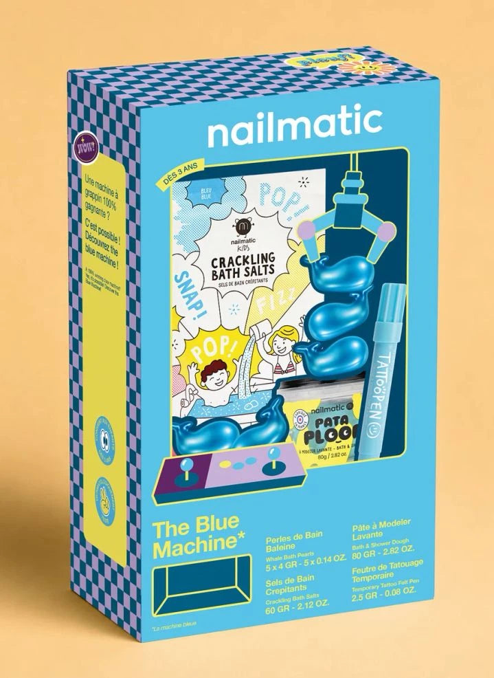 Nailmatic Kids - Color Machine Gift Set | Blue