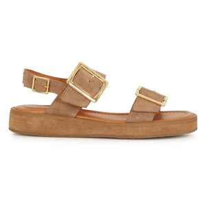 Anthology Paris - Ottawa Suede Sandal | Natural