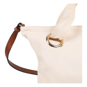 Chloé - Organic Cotton Logo Tote Bag | Chalk
