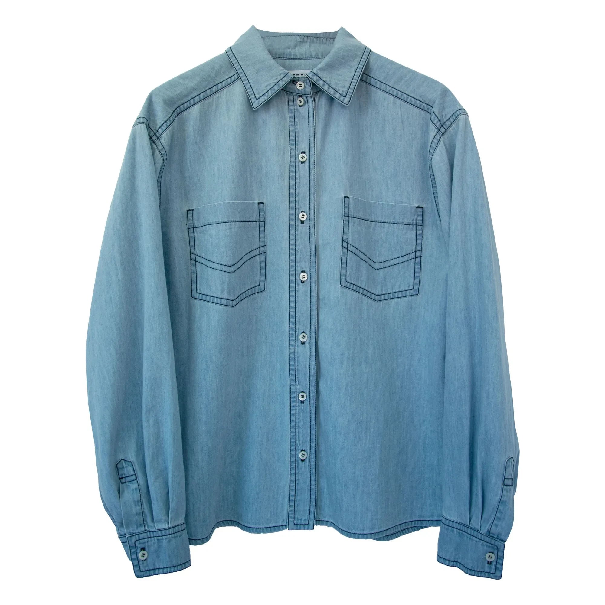THEAVANT - Love Light Denim Shirt | Blue