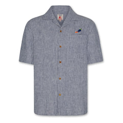 AO76 - Hawaiian Diving Shirt | Blue