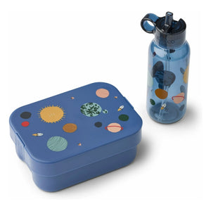 Liewood - Chelsey Lunch Box and Flask Set | Universe/Classic Navy