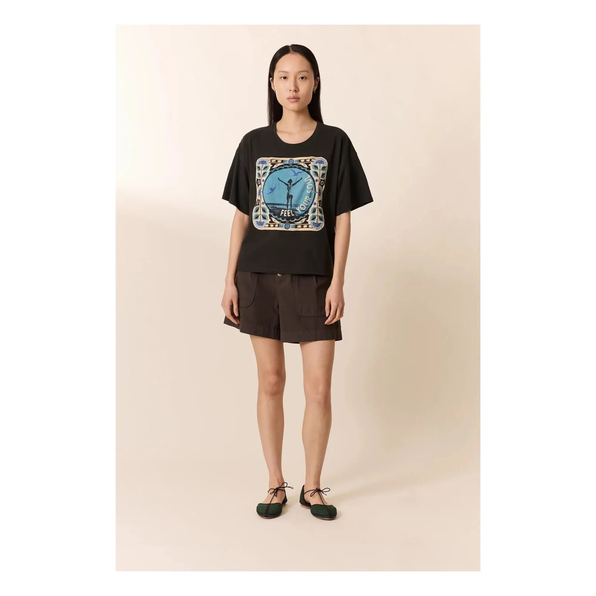Leon & Harper - Soul T-Shirt Organic Cotton | Black