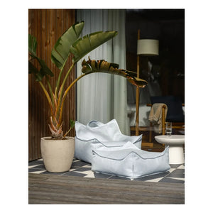 Wigiwama - Outdoor Pouf | Light Blue