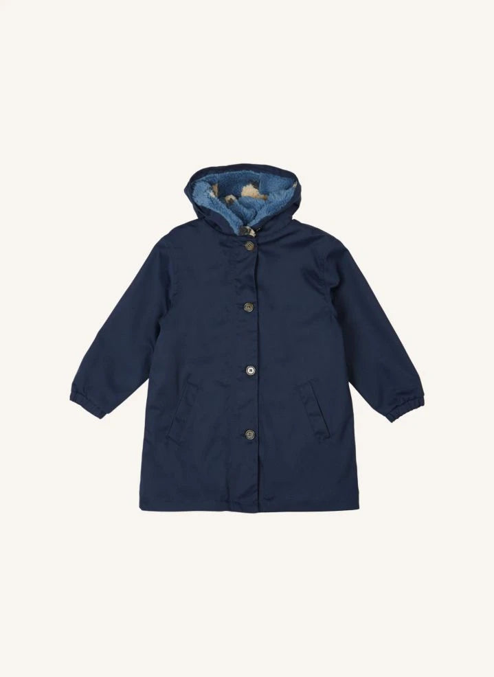 Emile et Ida - Lined parka | Dark Blue