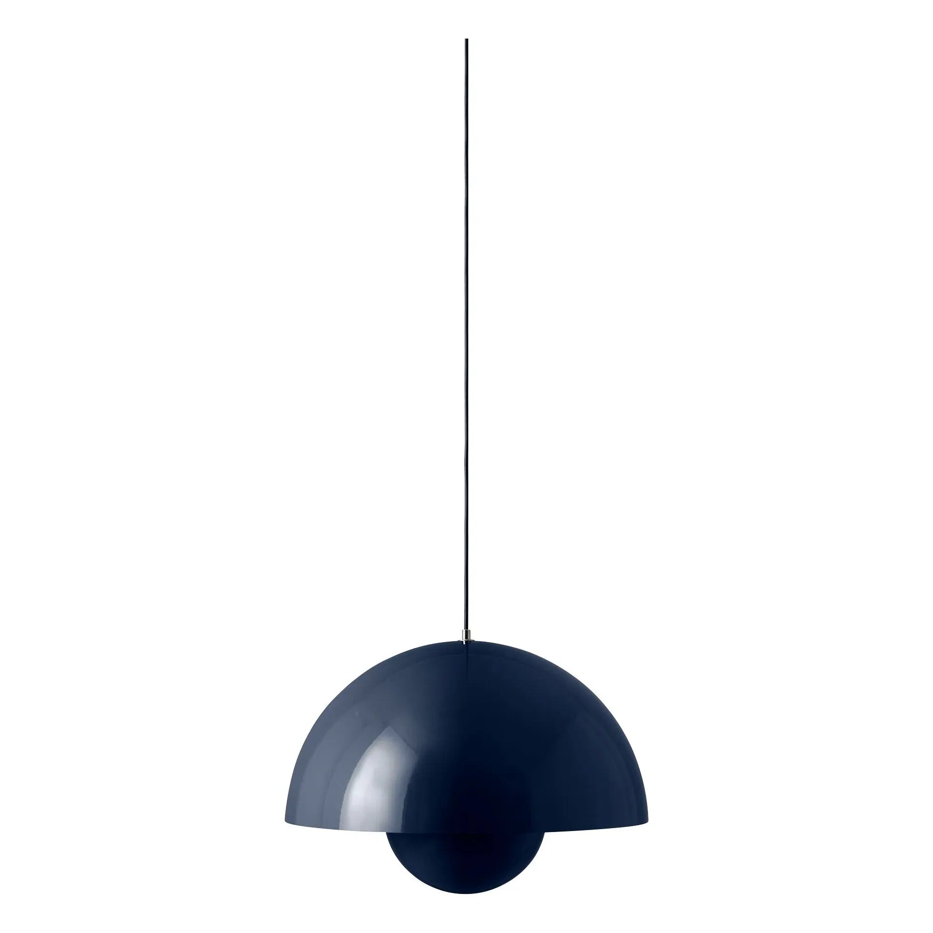 & Tradition - Flowerpot VP2 Pendant Lamp, Verner Panton | Dark Blue