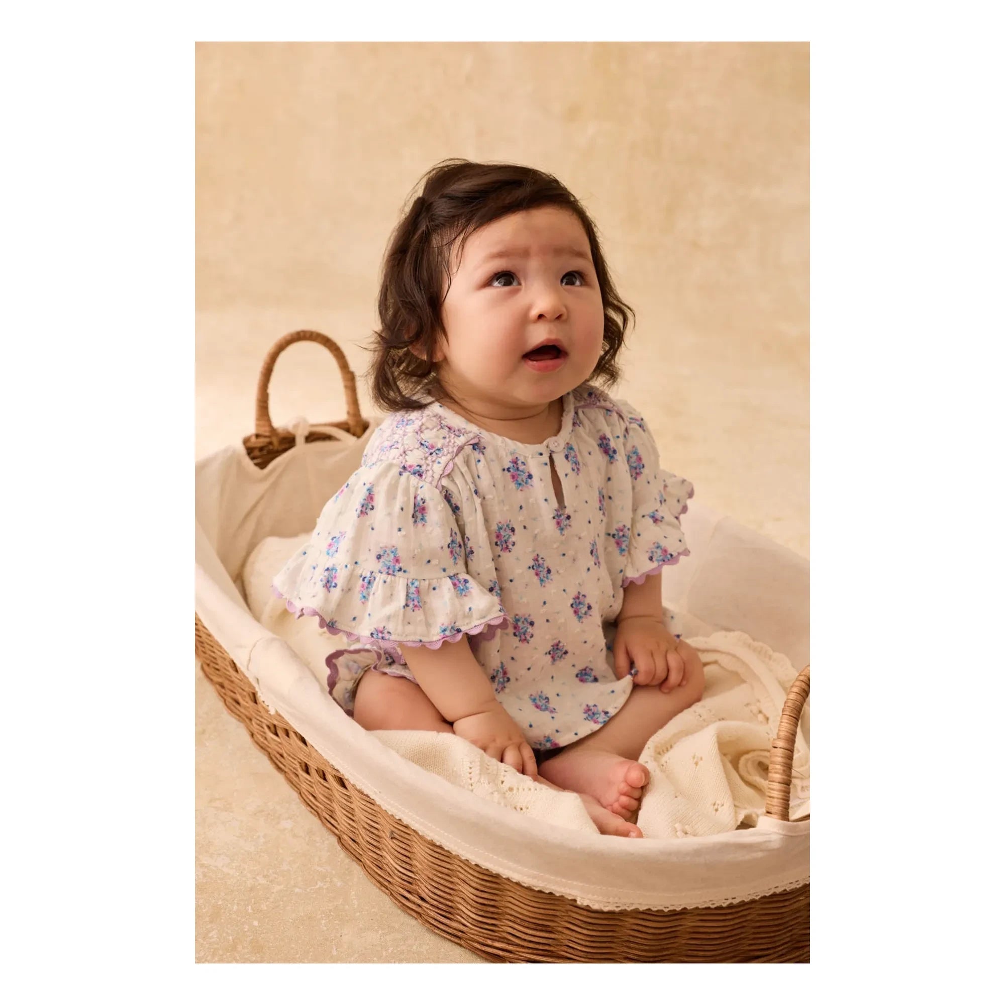 Louise Misha - Blouse Feliza Fleurie | Cream