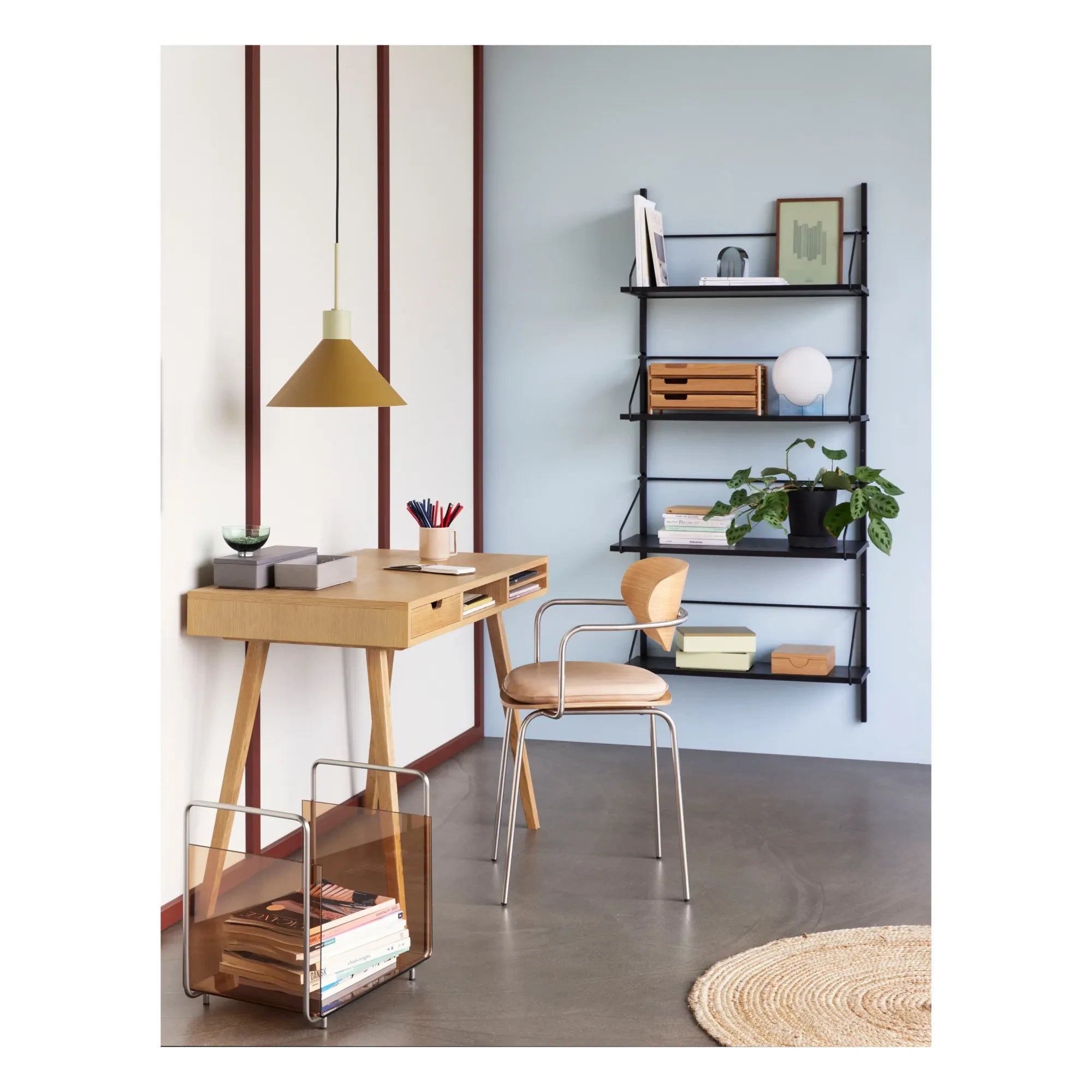 Hübsch - Pastel Pendant Lamp | Amber