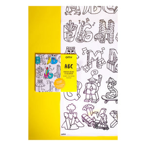 Omy - Large ABC Painting Poster