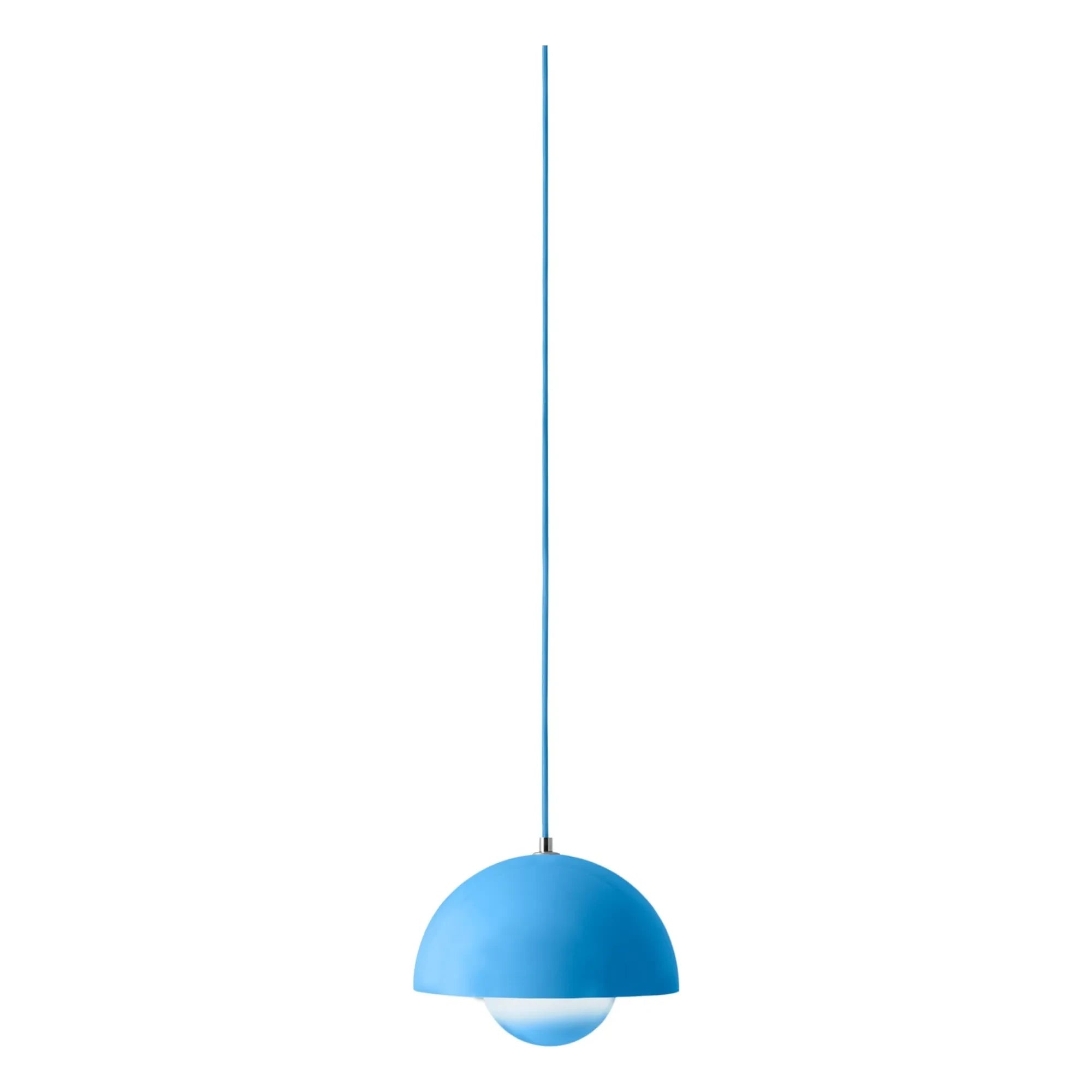 & Tradition - Flowerpot VP1 Pendant Lamp, Verner Panton | Light Blue