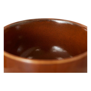 HKliving - Chef Ceramic Bowl | Terracotta