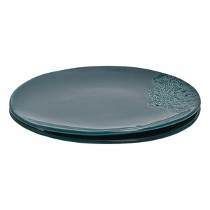 Maison Vessel - Blanca Crochet Lace Plates - Set of 2 | Jade