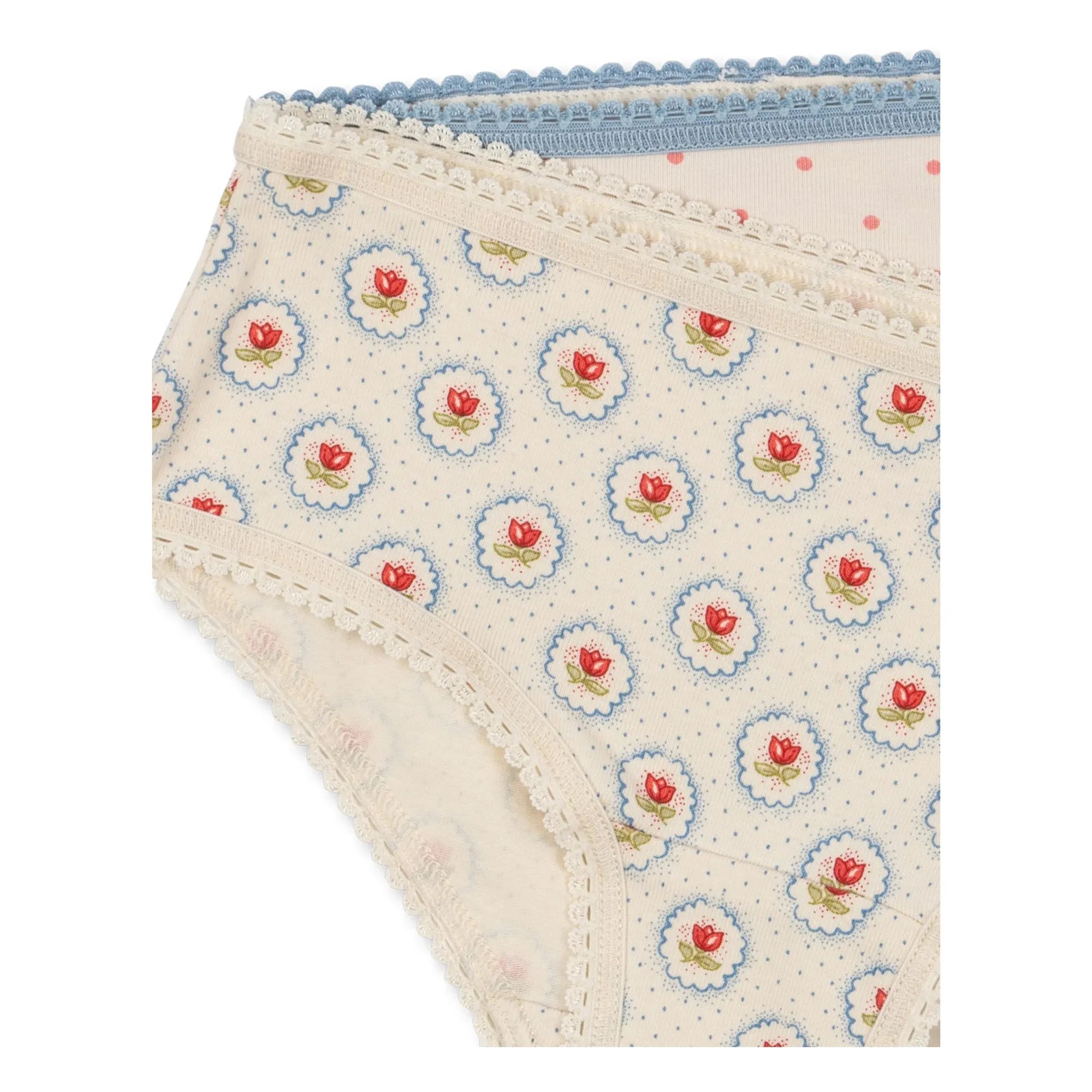 Konges Sløjd - 2-Pack Organic Cotton Cloth Pants | Ecru