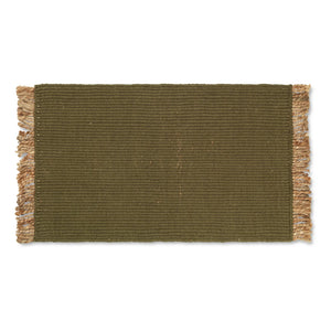 Ferm Living - Recycled PET Doormat | Olive Green
