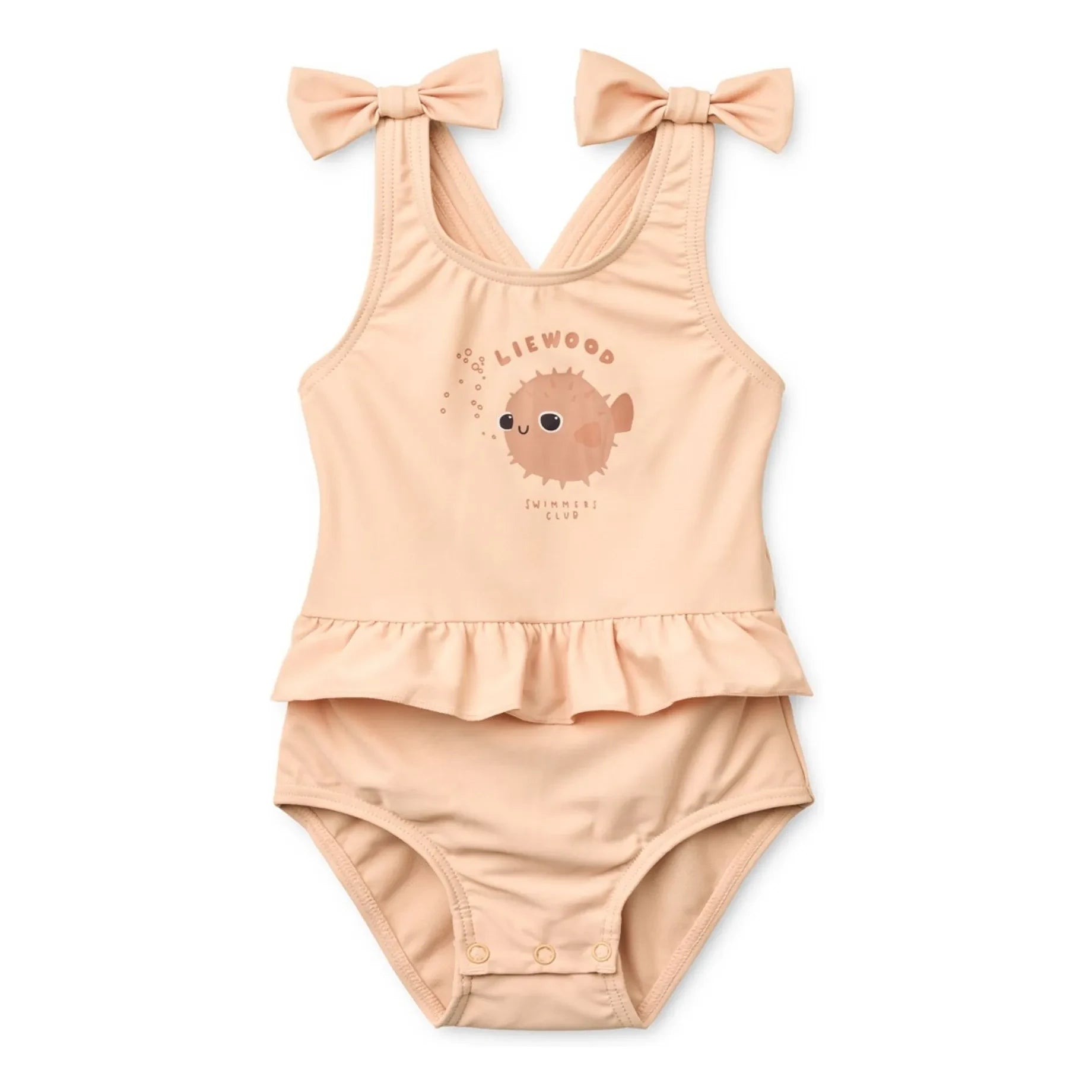 Liewood - Amara Poisson-Globe Recycled Fiber Baby Swimsuit | Light Pink