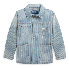 Ralph Lauren - Striped Denim Jacket | Denim