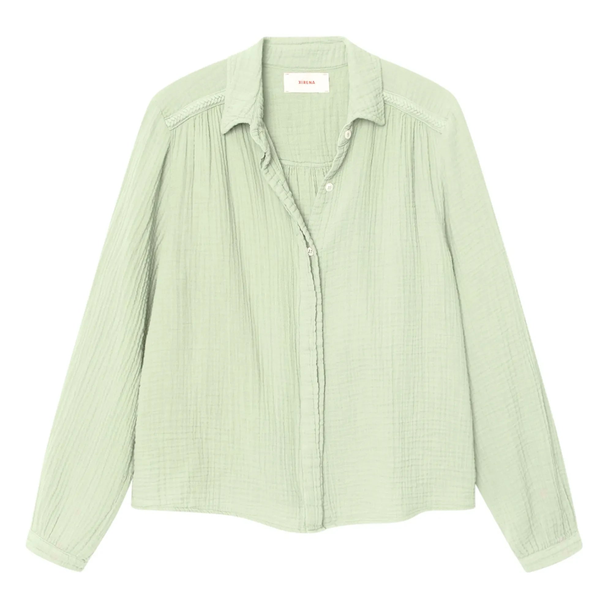 Xirena - Julianne Shirt | Green Sea