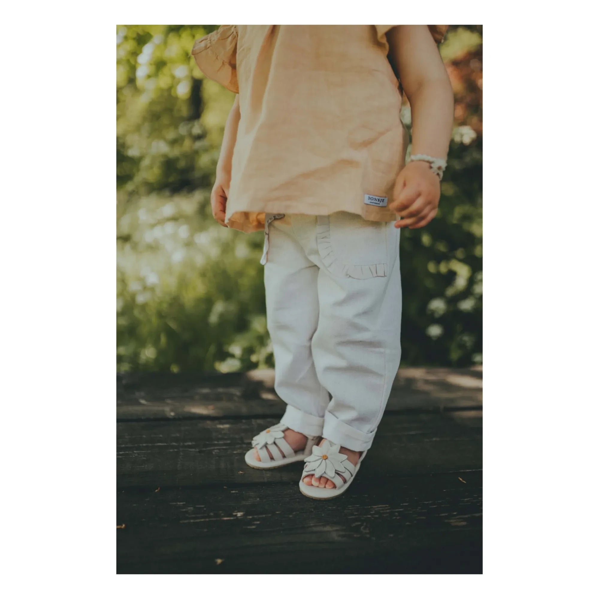 Donsje - Josefine Organic Cotton Pants | White