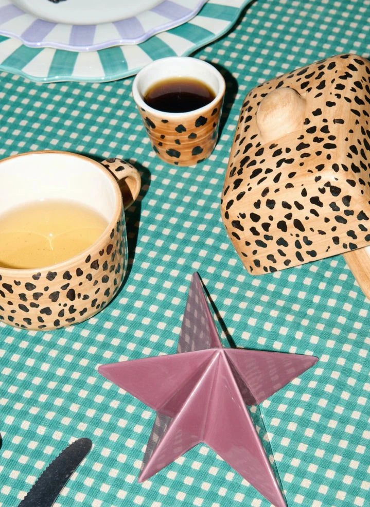 Anna + Nina - Leopard mug | Brown