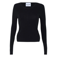 Kujten - Maori Silk and Cashmere Sweater | Black