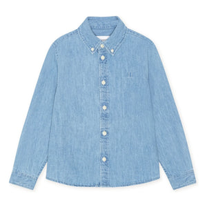 Les Deux - Konrad Denim Shirt | Washed Blue
