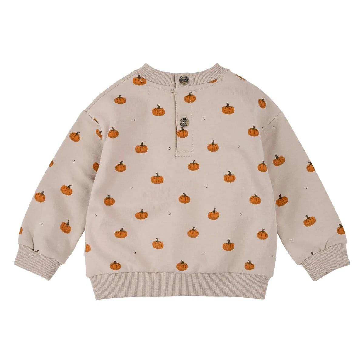 Petit Lem - Organik Pamuk Balkabağı Sweatshirt ve Jogger Takım | Kum