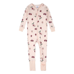 Petit Lem - Convertible Pajama Figs Organic Cotton | Light Pink
